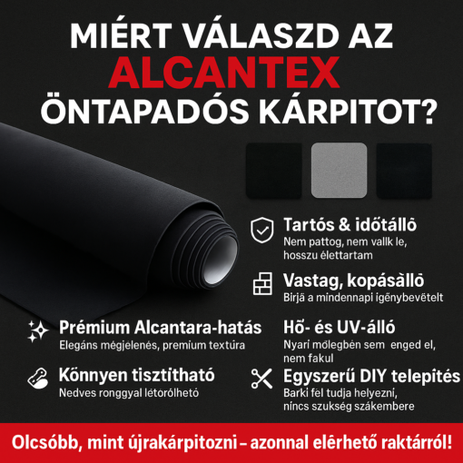 Miért válaszd az Alcantexet?