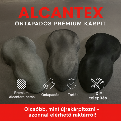 Prémium Öntapadós Kárpit Tartós Alcantara-hatás